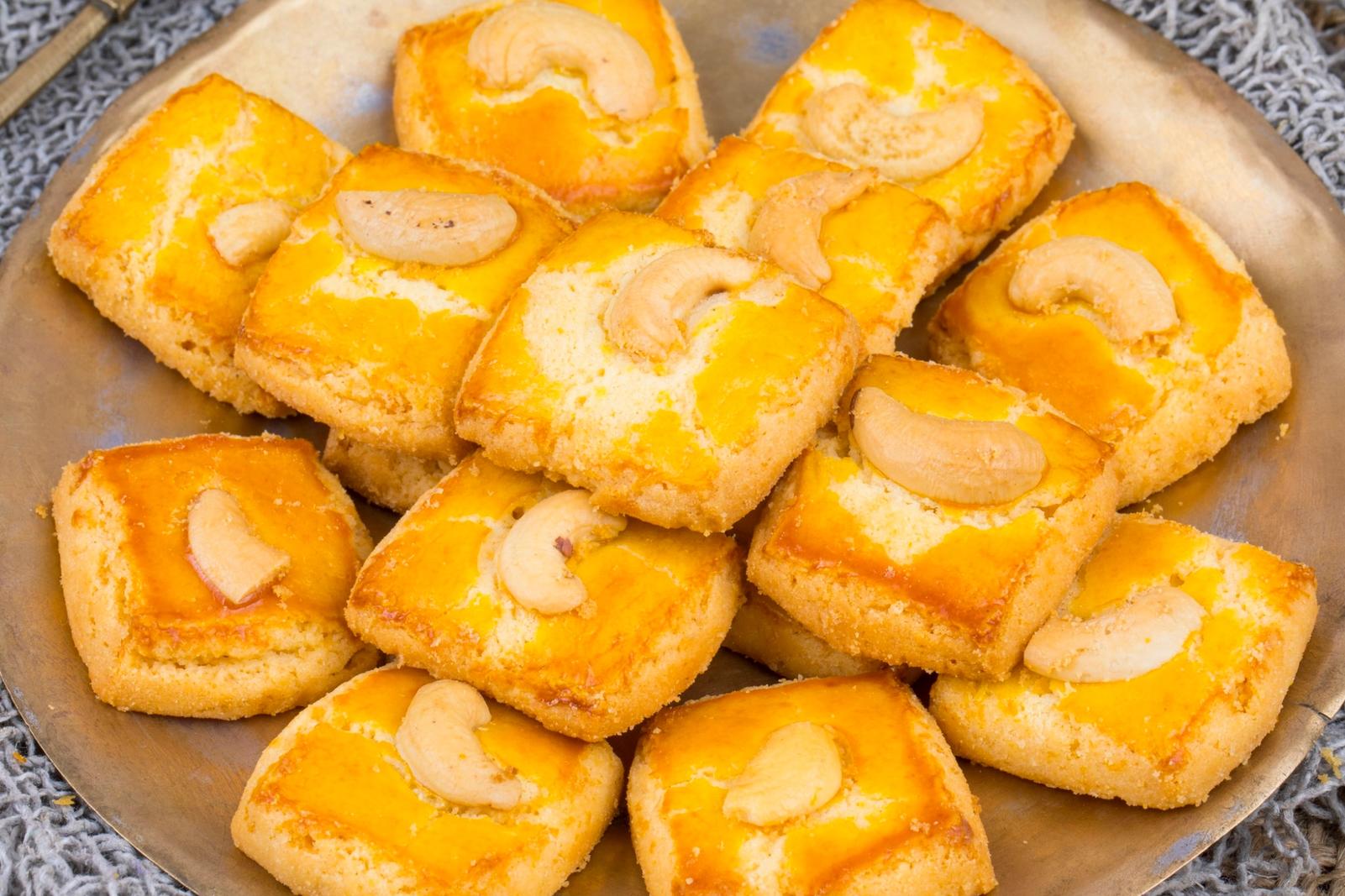Biscuits aux noix de cajou
