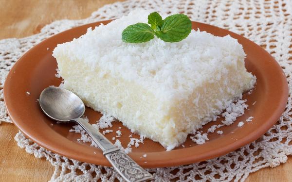 Pudding au tapioca et à la noix de coco