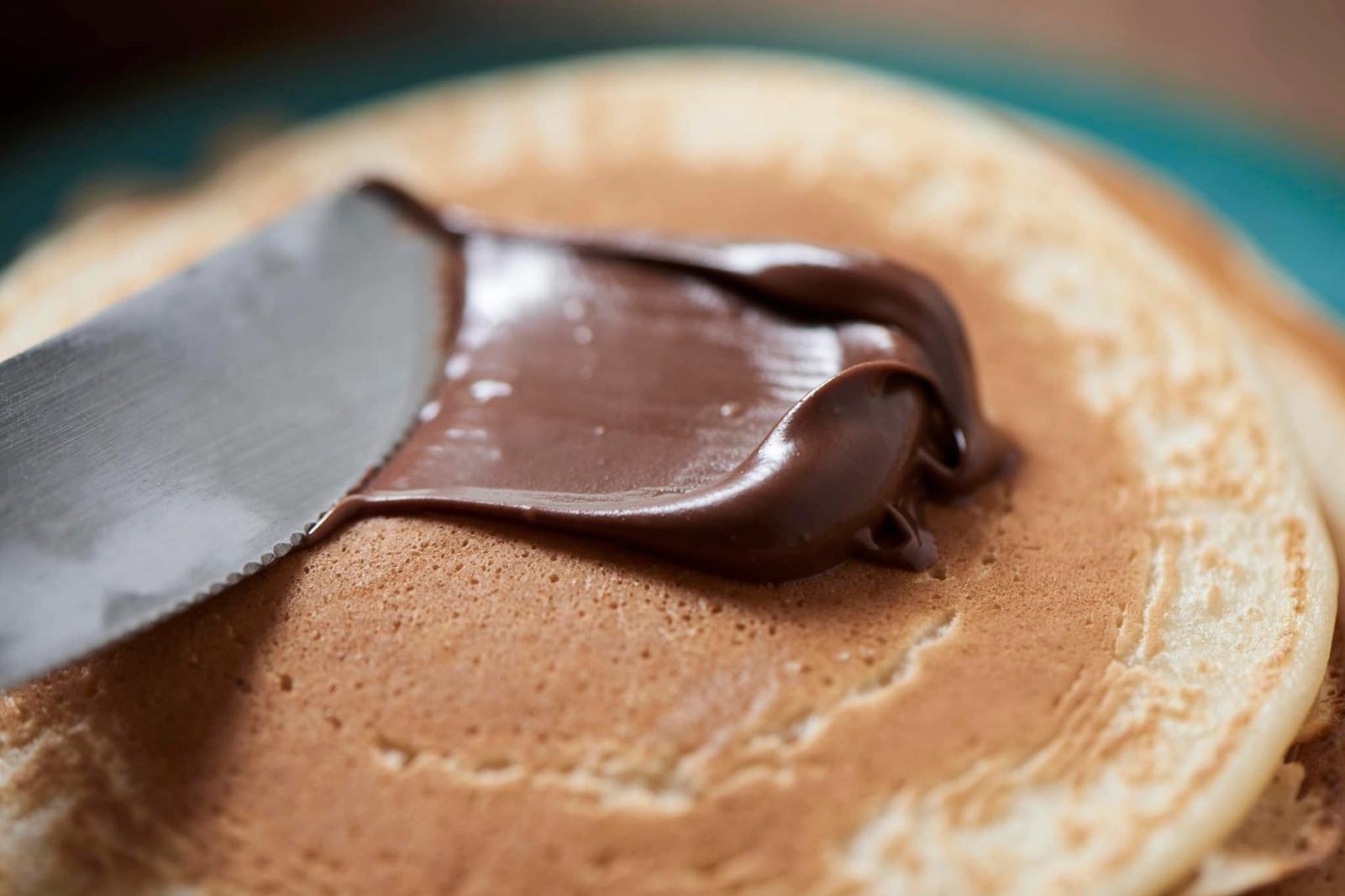 Pancakes au Nutella