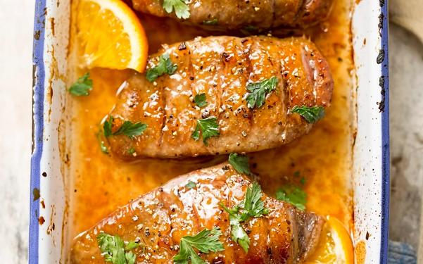 Recette magrets de canard à l'orange