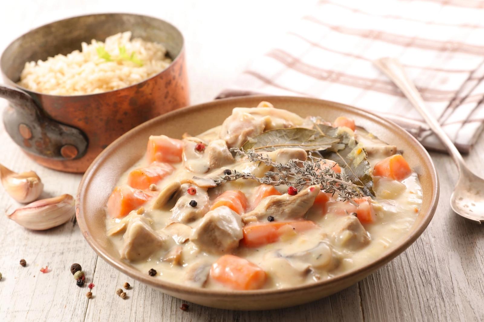 Blanquette de veau à l'ancienne
