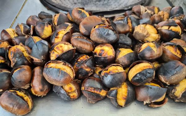 Recette de châtaignes grillées