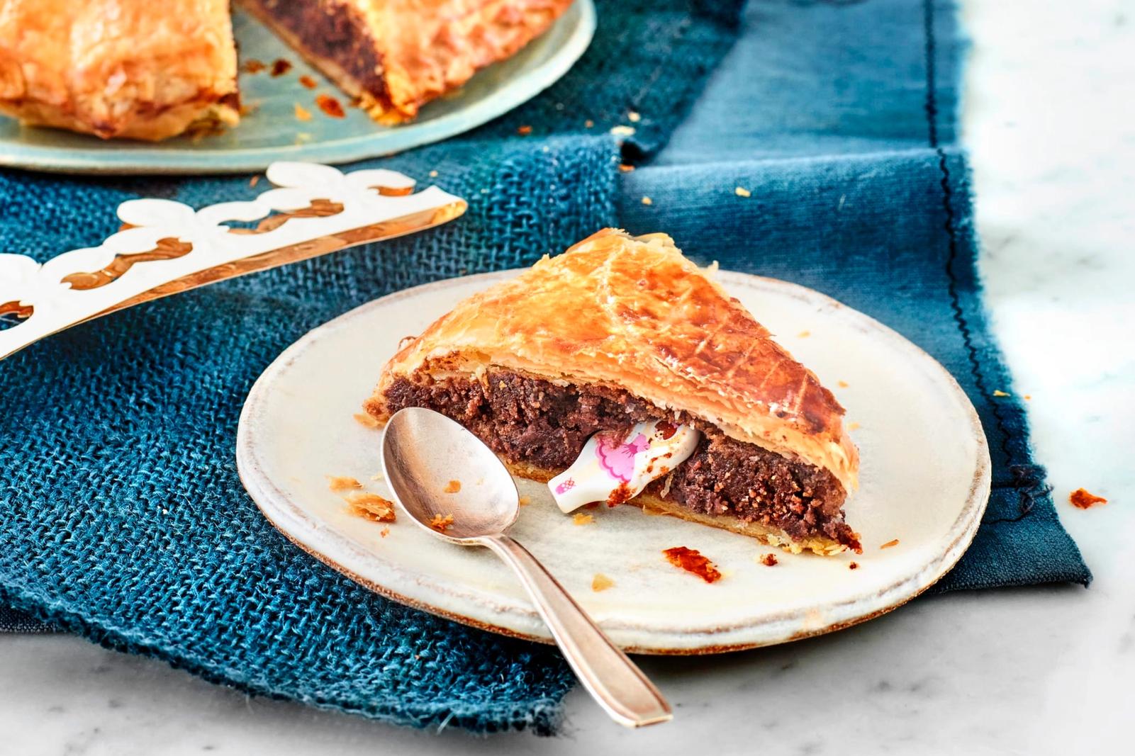 Galette des Rois à la crème de chocolat