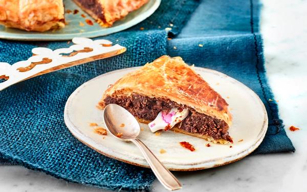 Galette des Rois à la crème de chocolat