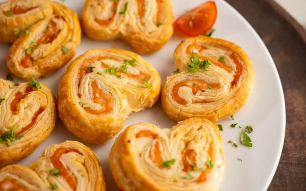 Recette feuilletés saumon au fromage