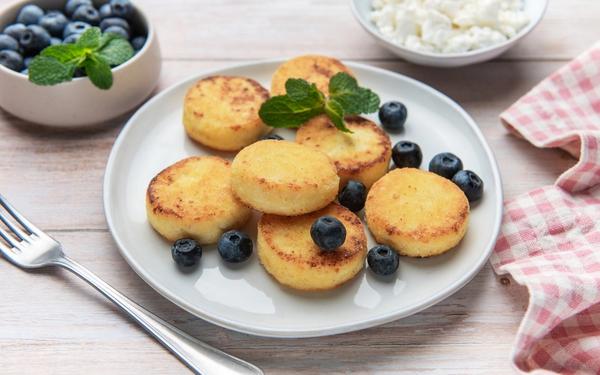 Crêpes au fromage blanc (Syrniki)