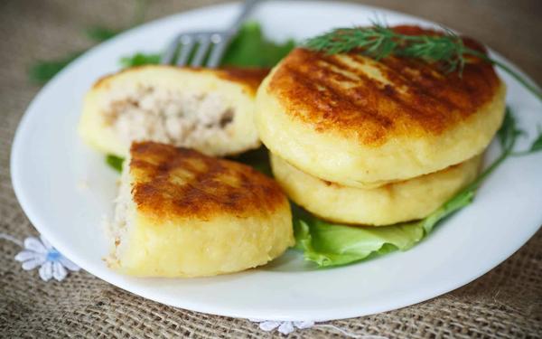 Recette galette de pomme de terre farcie à la viande