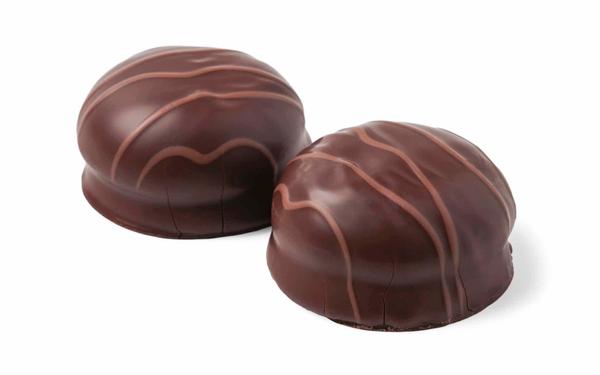 Marshmallows dans le chocolat