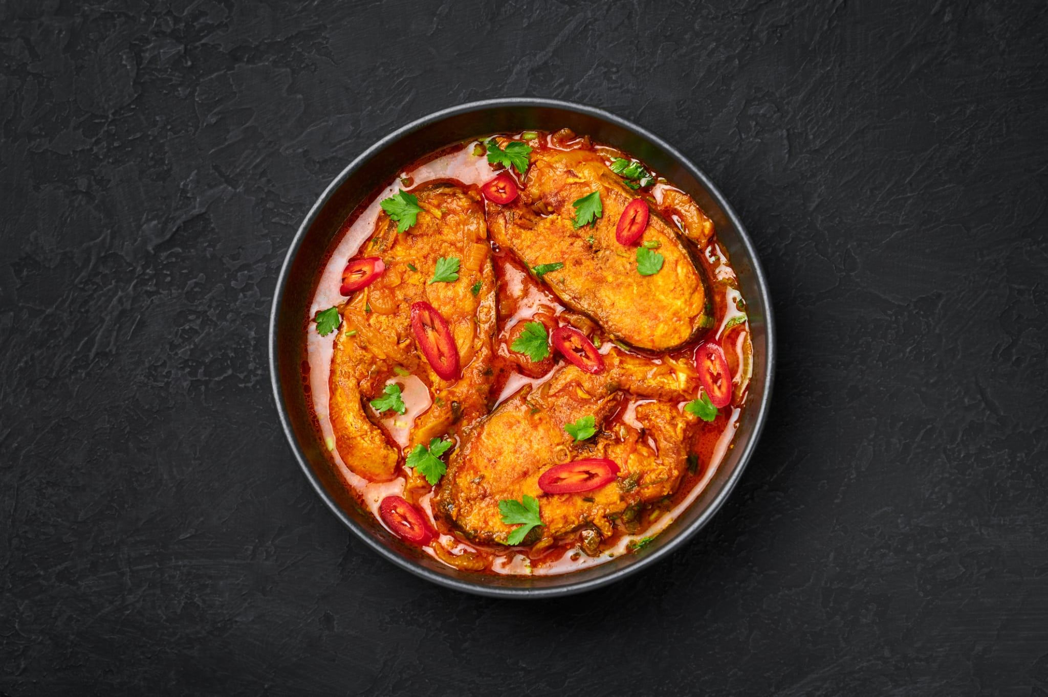 Macher Jhol (curry de poisson bengali)