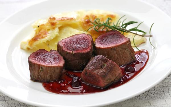 Recette pavés de cerf