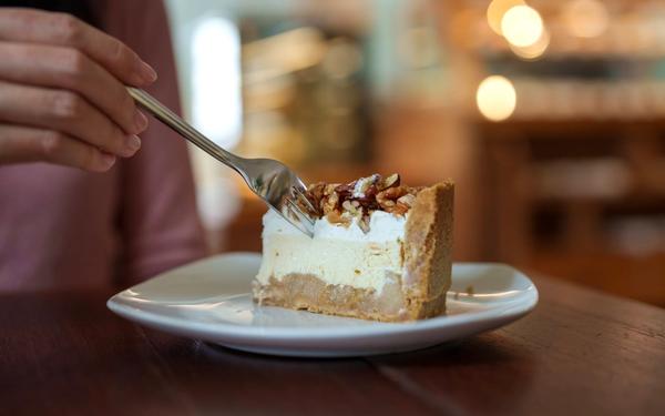 Cheesecake au caramel salé