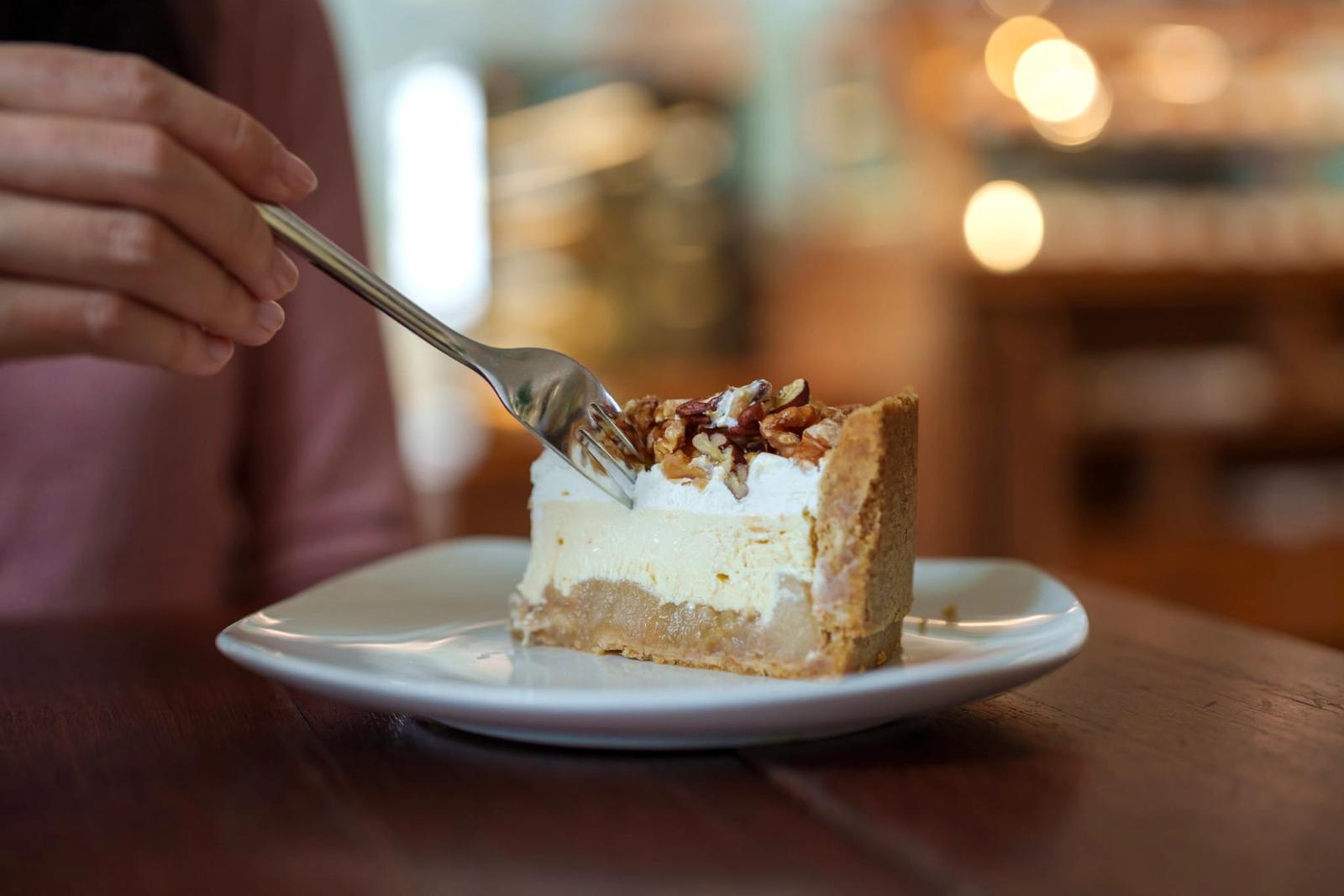 Cheesecake au caramel salé