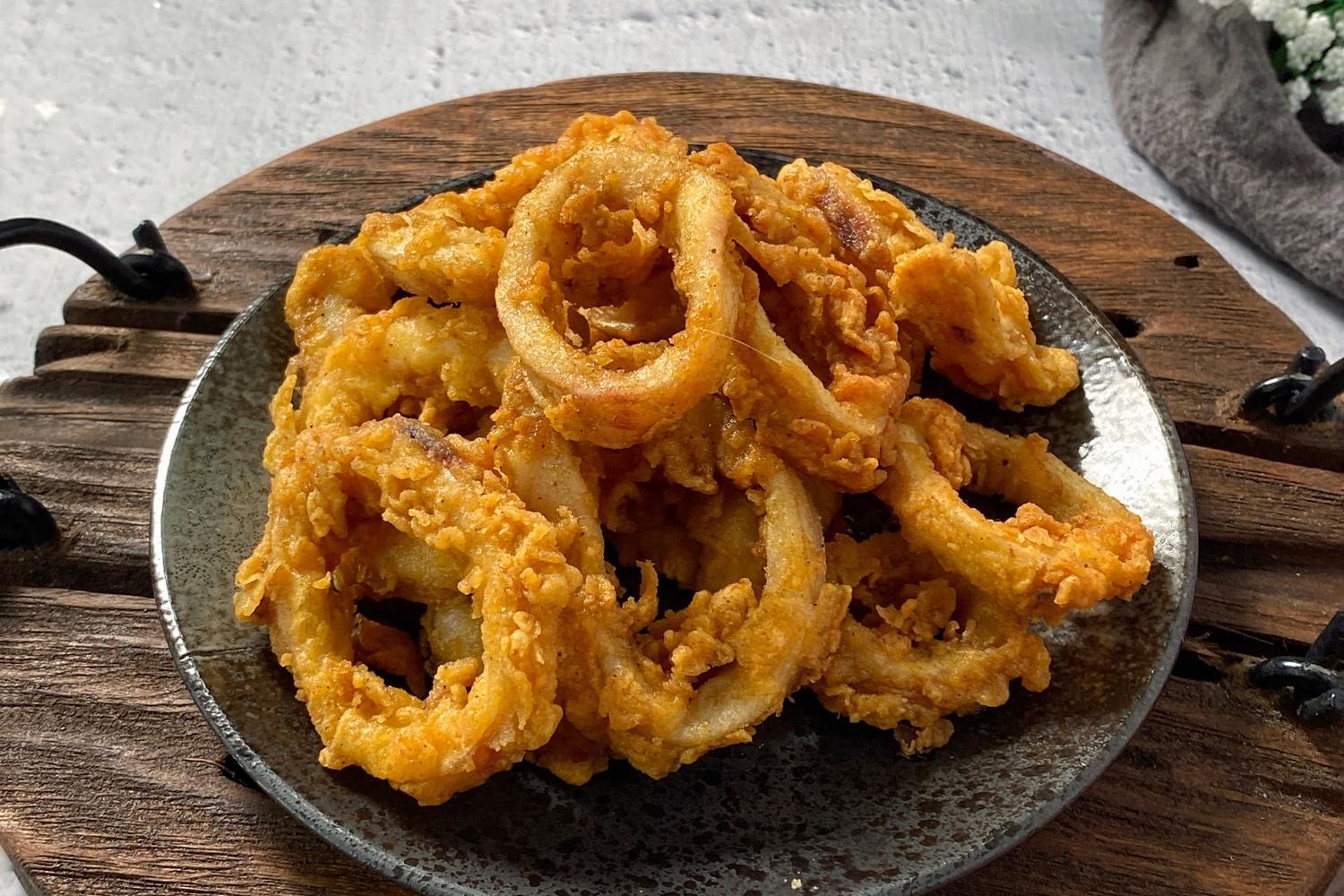 Recette calamars frits