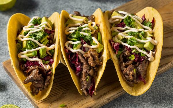Tacos bulgogi au bœuf coréen