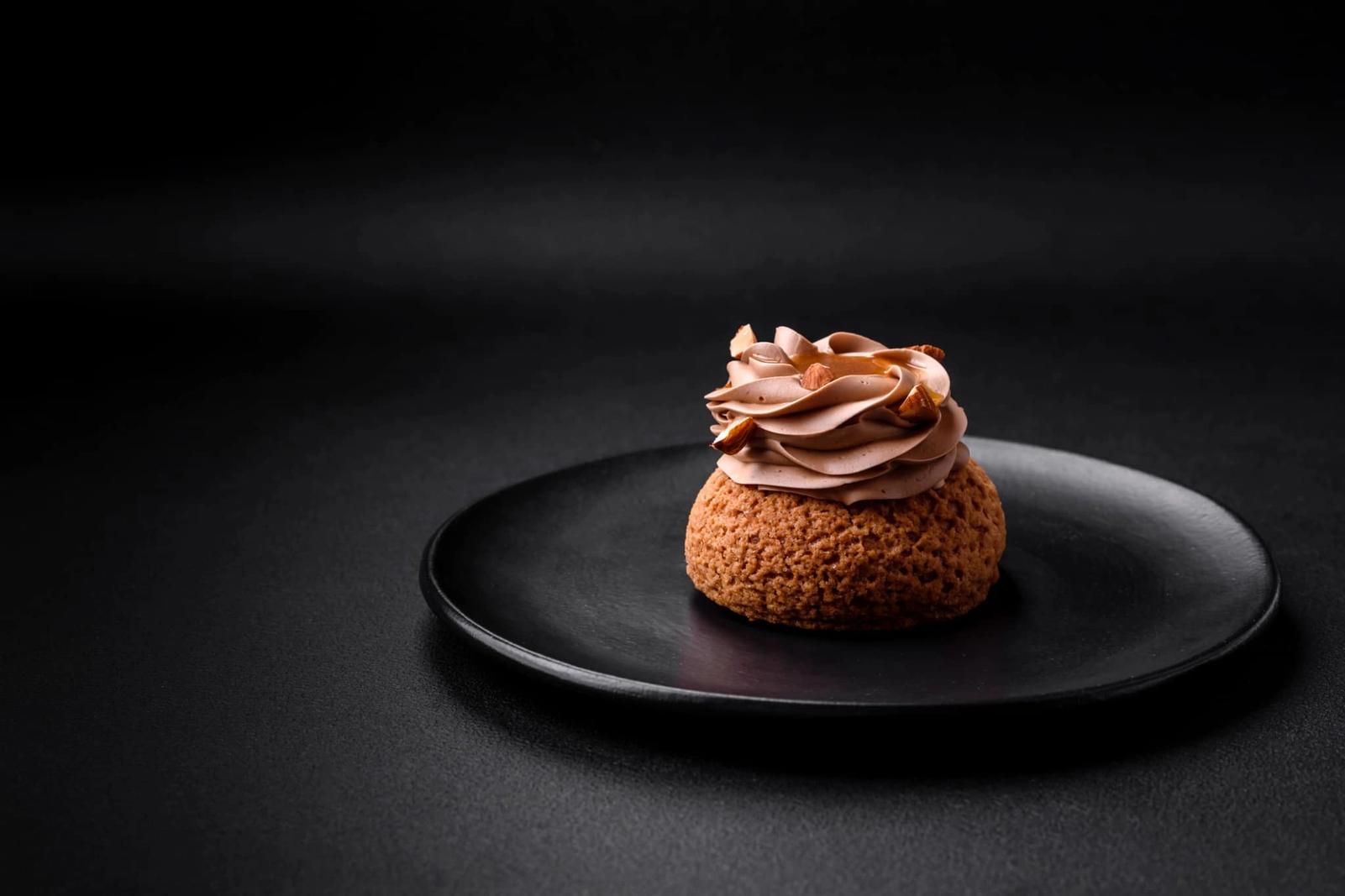 Recette gâteau shu sucré avec crème et noix