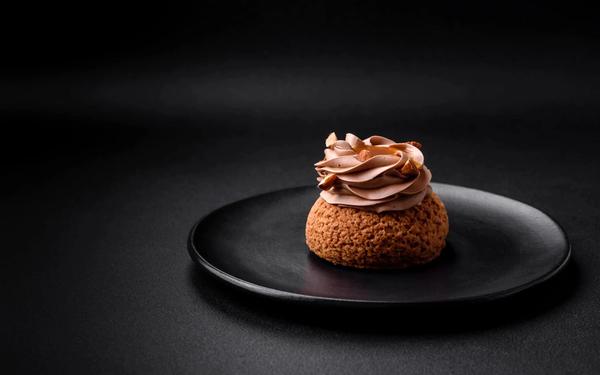 Recette gâteau shu sucré avec crème et noix