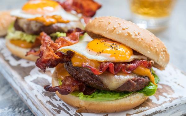 Recette hamburger œuf bacon
