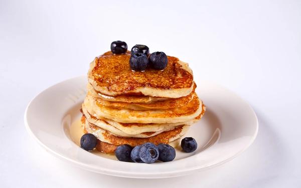Pancakes aux myrtilles