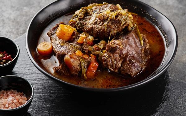 Joues de bœuf braisées à l'allemande