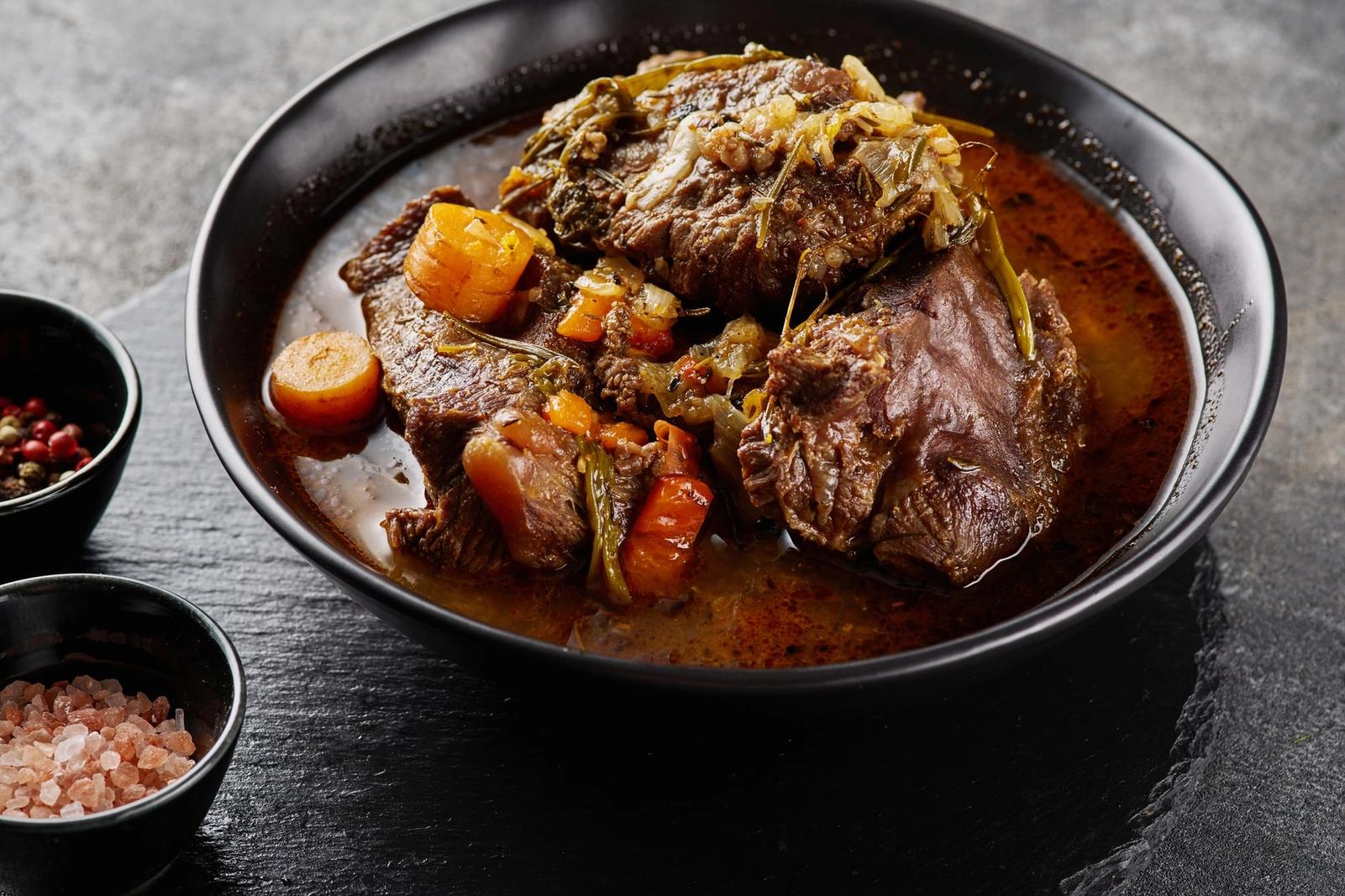 Joues de bœuf braisées à l'allemande