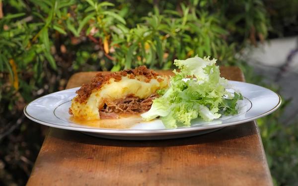 Parmentier de canard