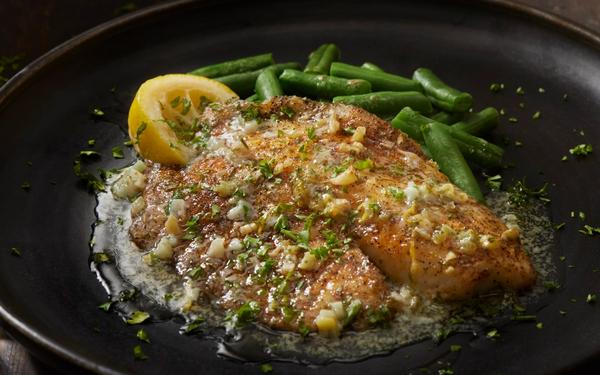 Tilapia à la sauce citronnée