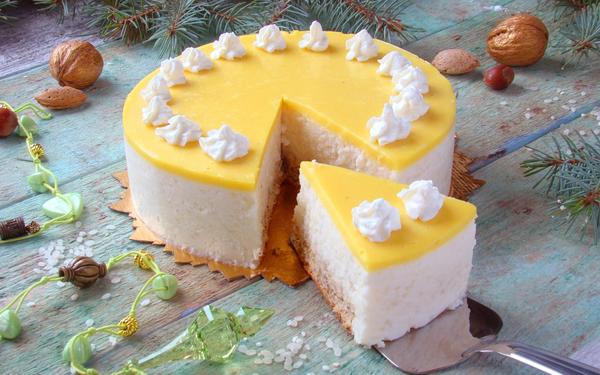 Gâteau à la crème d'ananas