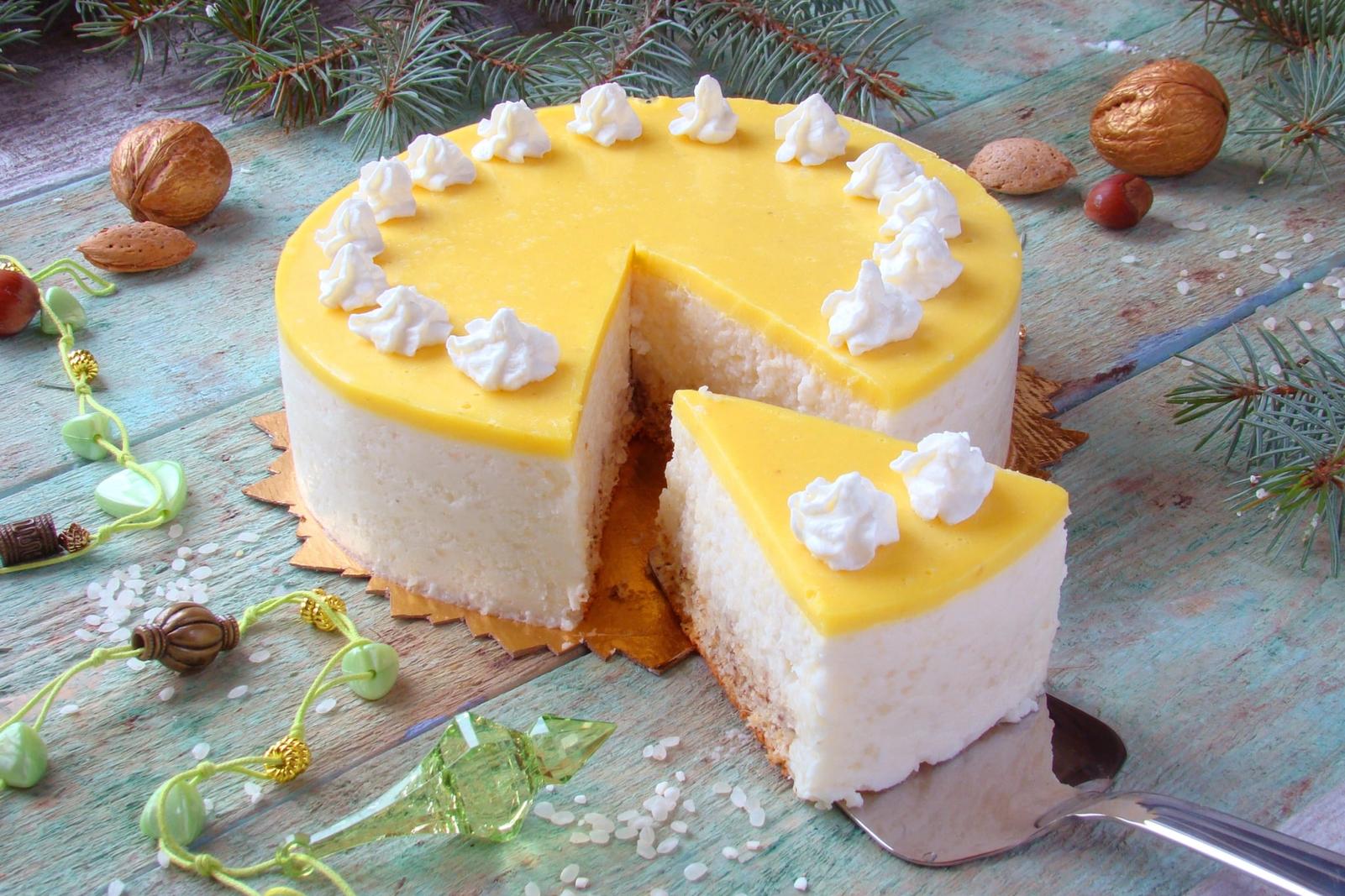Gâteau à la crème d'ananas