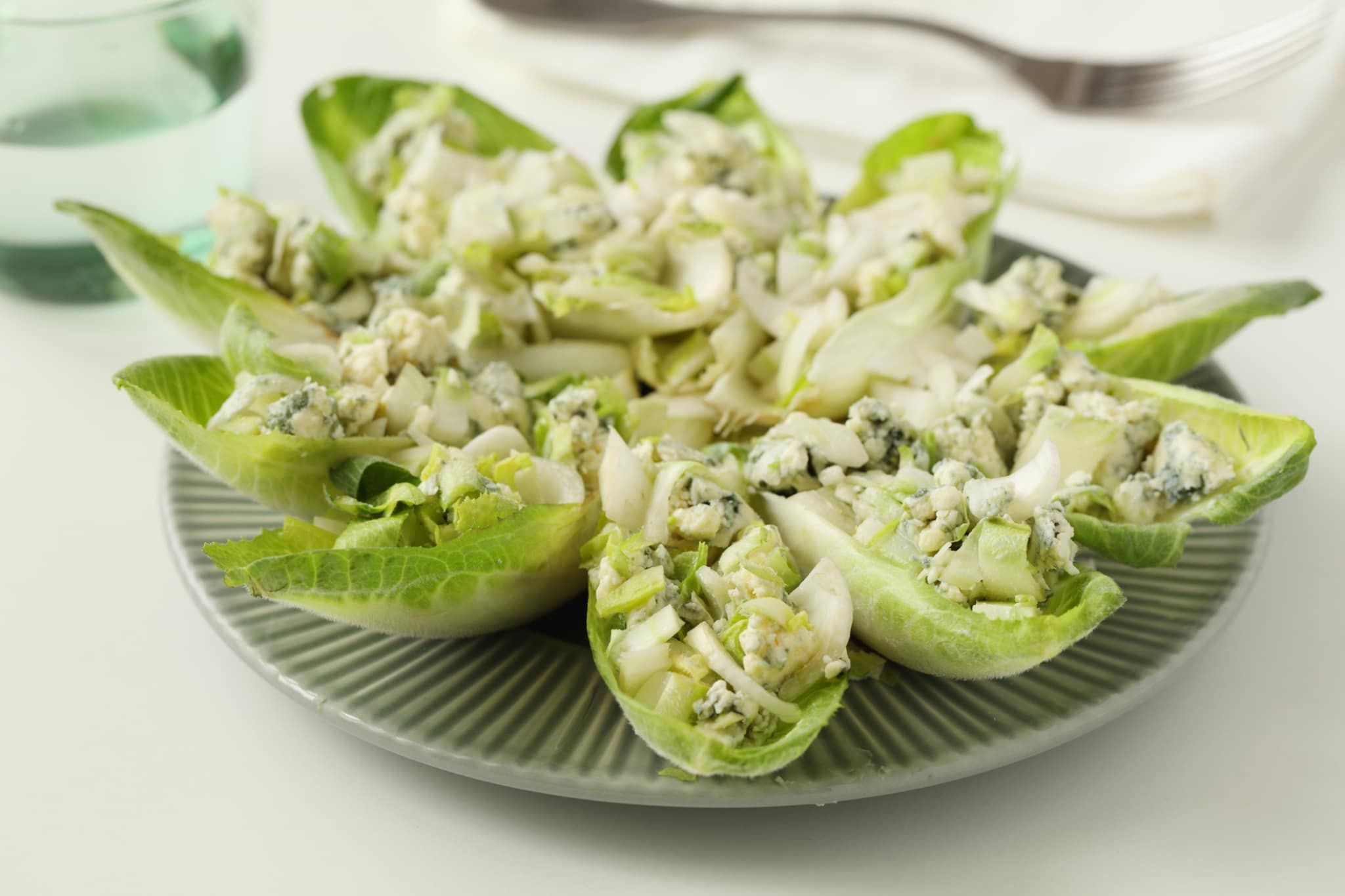 Salade de chicorée et de fromage bleu