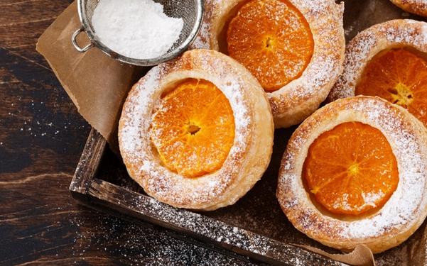 Brioches à la mandarine