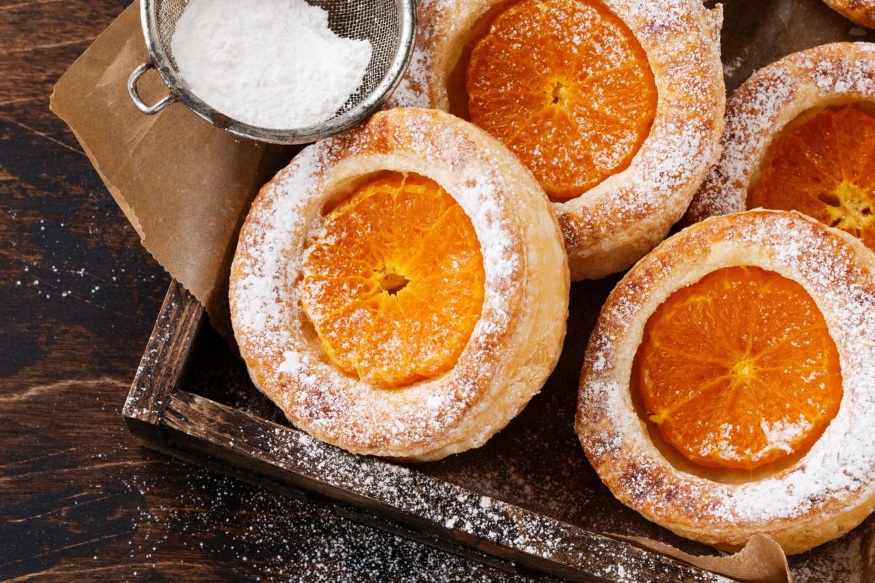 Brioches à la mandarine