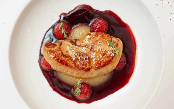 Recette foie gras sauce au porto