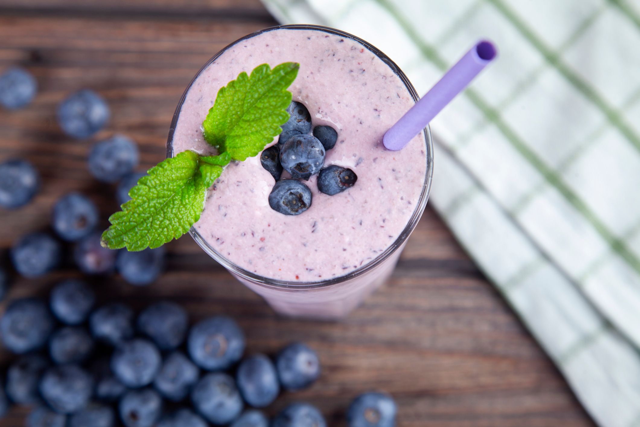 TEST Smoothie aux myrtilles