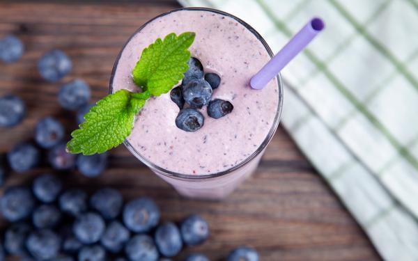 TEST Smoothie aux myrtilles