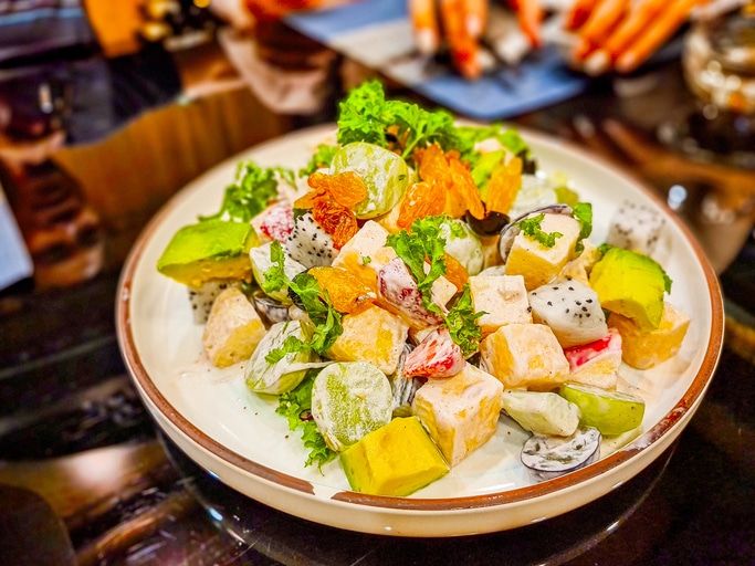 Salade de fruits tropicale