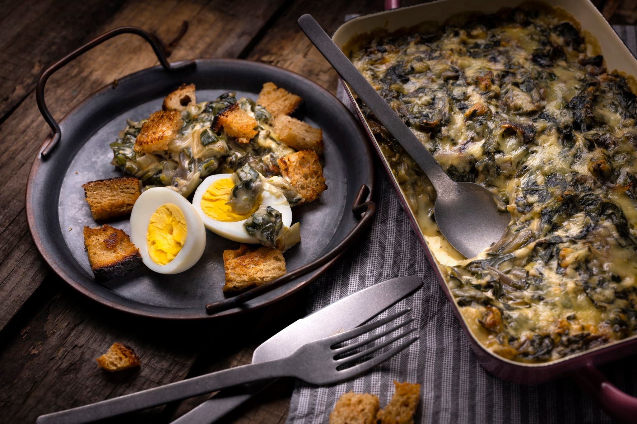 Gratin de blettes