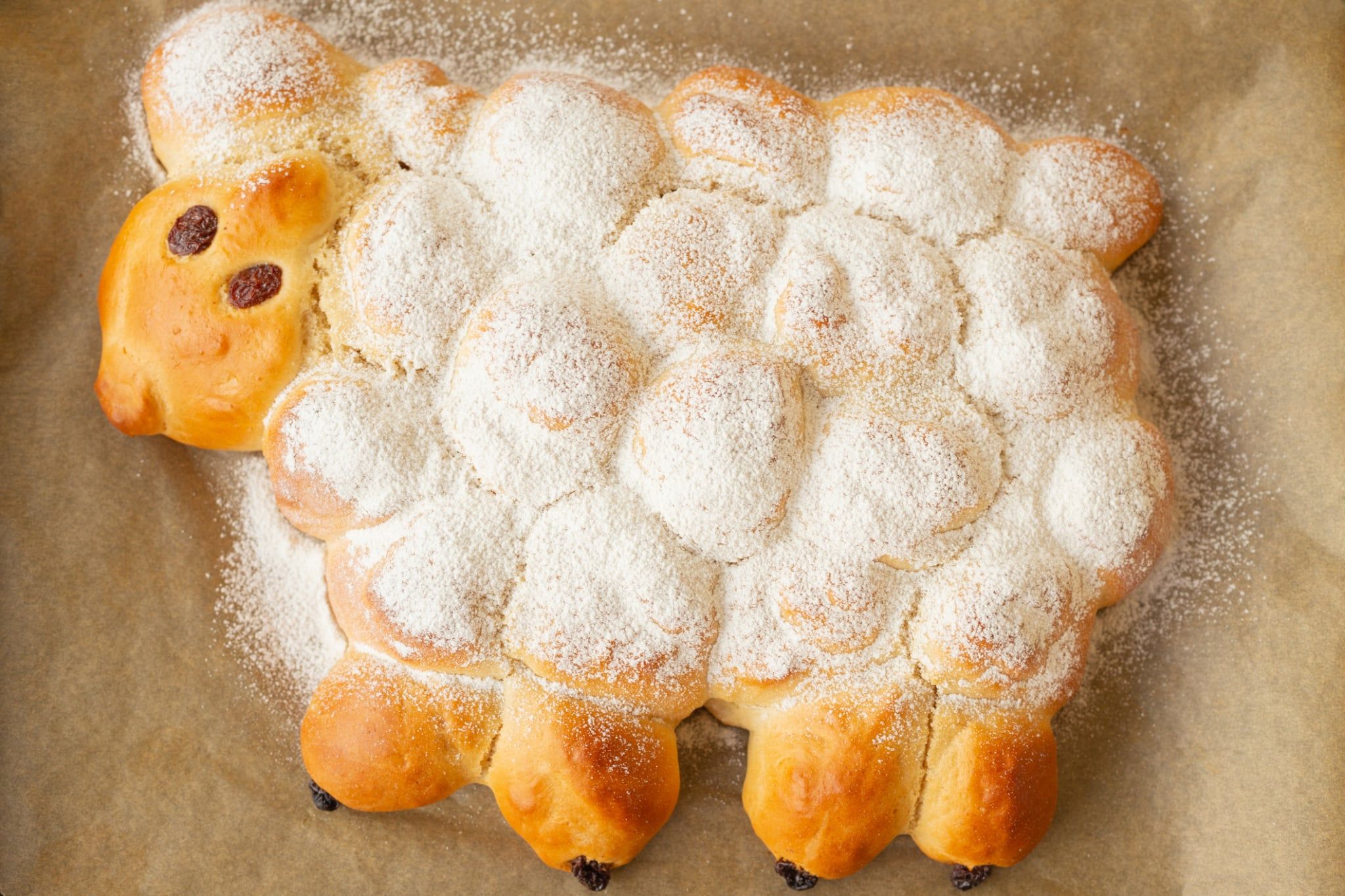 Agneau de Pâques végétalien
