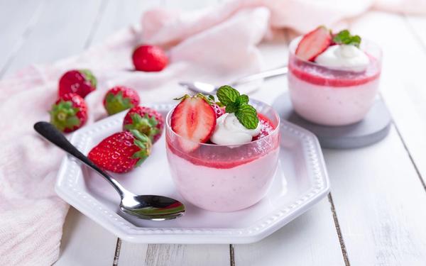 Recette mousse aux fraises