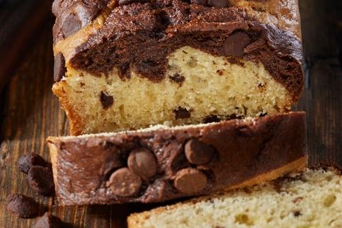 Recette marbré au chocolat