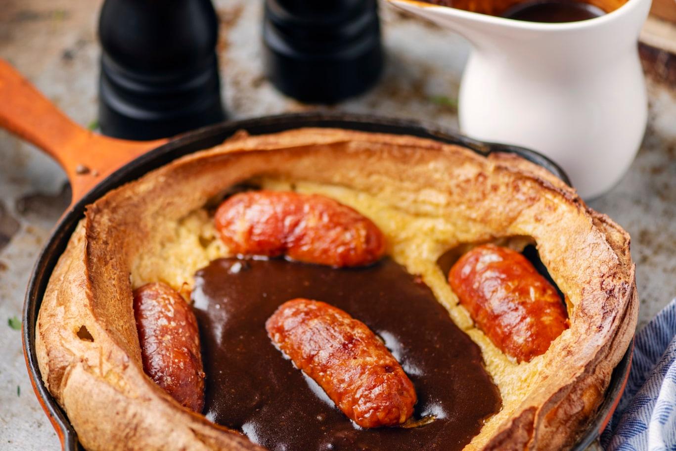 Crapaud dans le trou (Toad in the Hole)