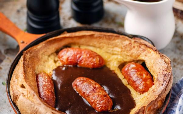 Crapaud dans le trou (Toad in the Hole)