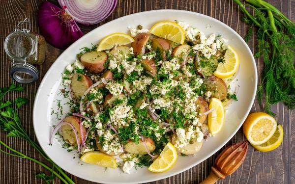 Recette de pomme de terre à la féta