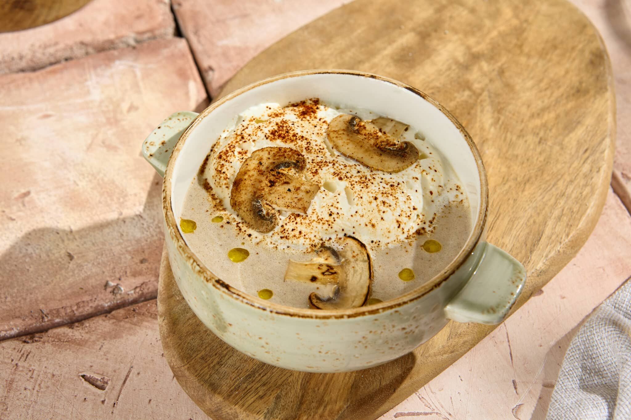 Recette capucino de champignon
