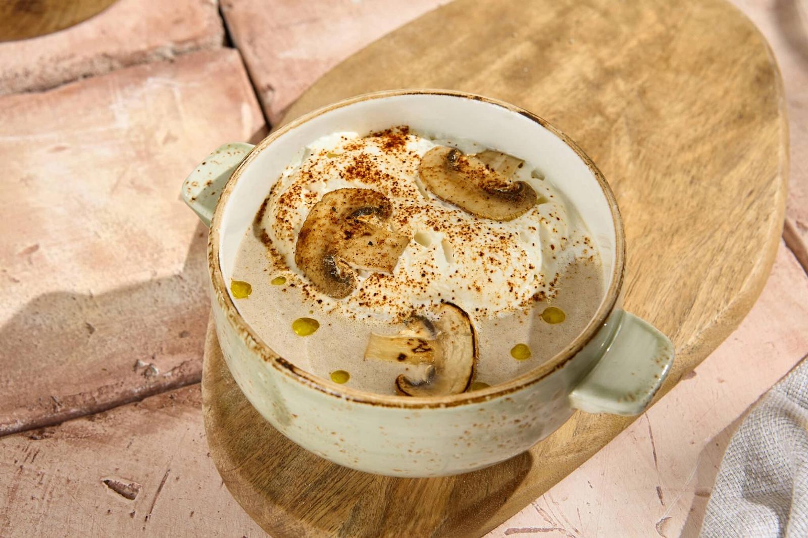 Recette capucino de champignon
