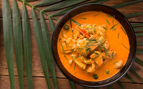 Recette curry thai au poulet