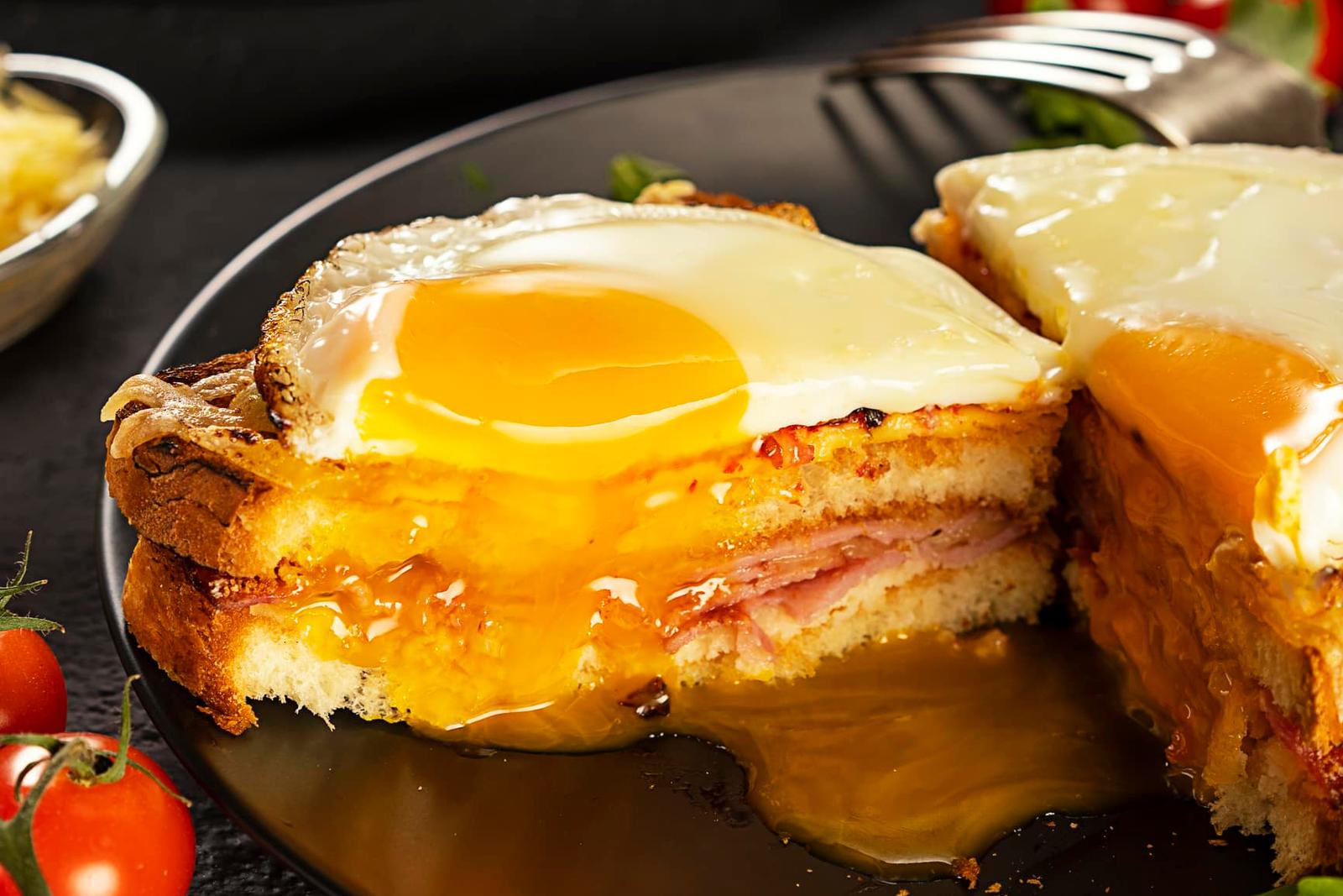 Recette croque-madame gourmand