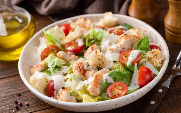 Recette salade césar au poulet