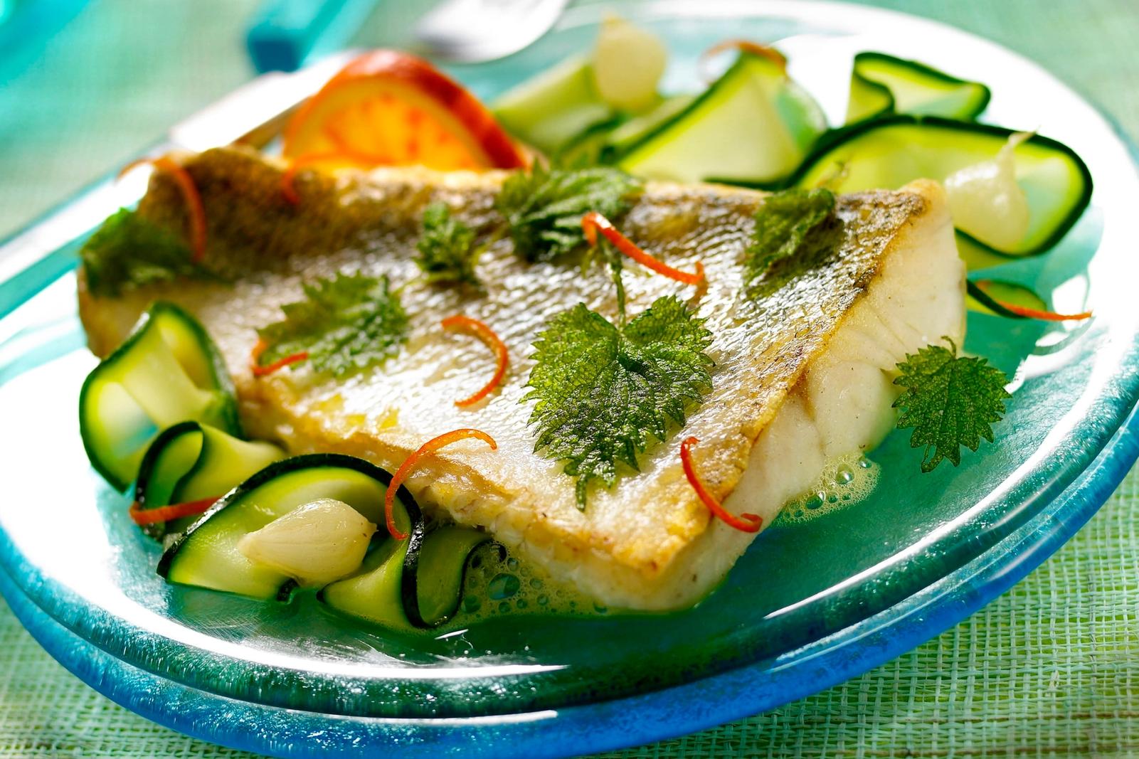 Filet de sandre aux orties