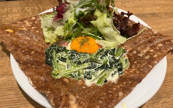 Galette aux épinards
