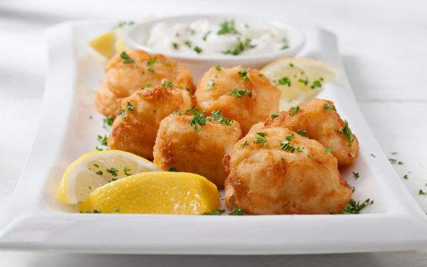 Recette de pétoncles frites sauce tartare et citron